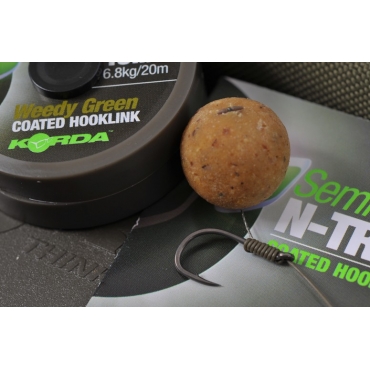 Korda N-trap Semi Stiff Weed Green 30lb - 20m